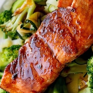 Teriyaki Salmon Rice Bowl