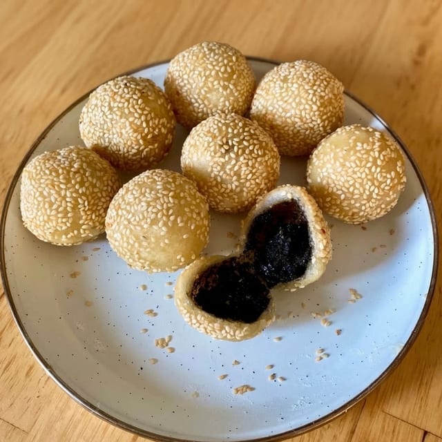 Deep Fried Sesame Ball.