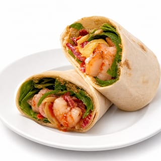 Sweet Chili Shrimp Wrap